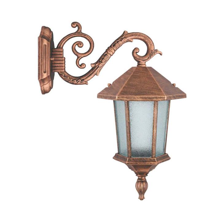 چراغ دیواری حیاطی و پارکی تکشیدفام مدل ویکتوریا کد 7502